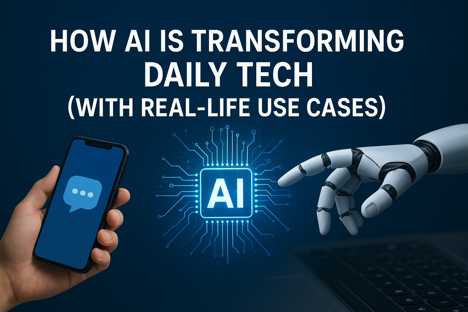 How AI Is Transforming Daily Tech (With Real-Life Use Cases)